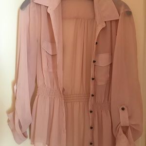 Blush color blouse